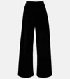 Proenza Schouler White Label Rosalie Corduroy Wide-leg Pants In Black