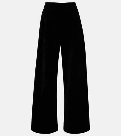 Proenza Schouler White Label Rosalie Corduroy Wide-leg Pants In Black