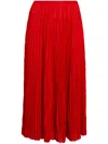Shop Proenza Schouler White Label Rosalyn Skirt In Red