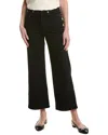 Proenza Schouler White Label Sadie Denim Wide Leg Pant In Black