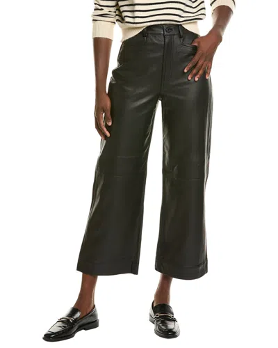 Proenza Schouler White Label Sadie Leather Pant In Black