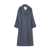 Proenza Schouler White Label Sakia Coat In Denim