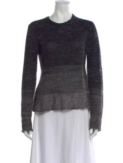Pre-owned Proenza Schouler White Label Scoop Neck Sweater In Multi
