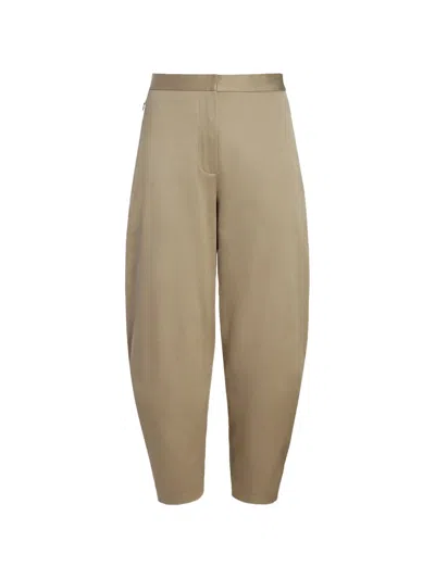 Proenza Schouler White Label Serene Palazzo Pants In Brown