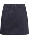 Proenza Schouler White Label Silas Miniskirt In Grey
