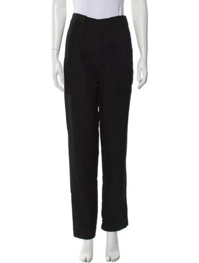 Pre-owned Proenza Schouler White Label Skinny Leg Pants In Black