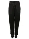 Proenza Schouler White Label Slouch Fit Pants In Black