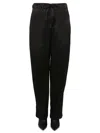 Proenza Schouler White Label Slouch Fit Pants In Black