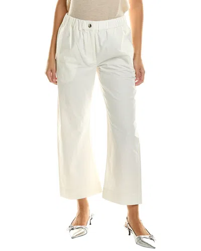 Proenza Schouler White Label Solid Easy Linen-blend Pant