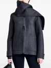 Proenza Schouler White Label Soraya Jacket In Charcoal Melange In Multi