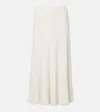 Proenza Schouler White Label Stina Ribbed-knit Midi Skirt In White