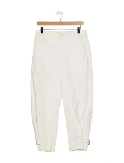 Pre-owned Proenza Schouler White Label Straight Leg Pants In White