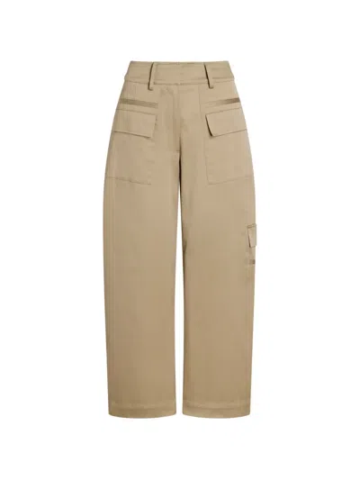 Proenza Schouler White Label Talla Cargo Pants In Gray