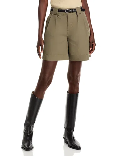 Proenza Schouler White Label Tayla Shorts In Khaki