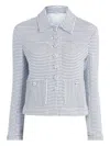 Proenza Schouler White Label Textured-pocket Jacket In Multi