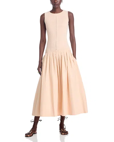 Proenza Schouler White Label Tori Knit Dress In Light Rose