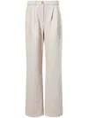 Proenza Schouler White Label Tristan Trousers In Neutrals