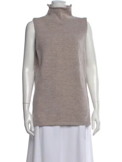 Pre-owned Proenza Schouler White Label Turtleneck Sweater In Neutral