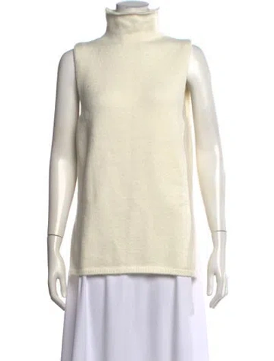 Pre-owned Proenza Schouler White Label Turtleneck Sweater W/ Tags In White
