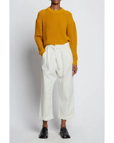 Proenza Schouler White Label Twill Belted Pant