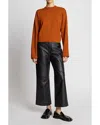 PROENZA SCHOULER WHITE LABEL PROENZA SCHOULER WHITE LABEL TWIST FRONT SILK-BLEND SWEATER