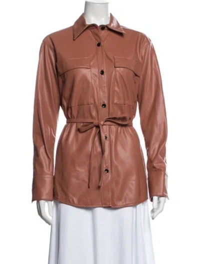 Pre-owned Proenza Schouler White Label Utility Jacket In Brown
