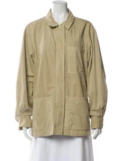 Pre-owned Proenza Schouler White Label Utility Jacket In Neutral