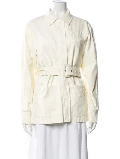 Pre-owned Proenza Schouler White Label Utility Jacket In Neutral