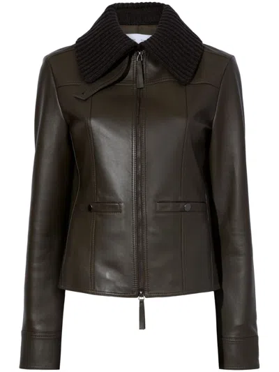 Proenza Schouler White Label Vaughn Jacket In Black  