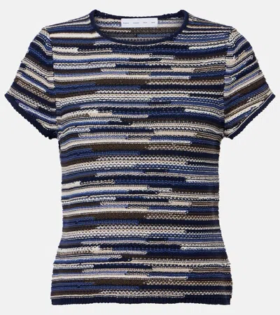 Proenza Schouler White Label Veya Knitted T-shirt In Multi