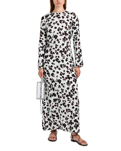 Proenza Schouler White Label Waverly Dress In Printed In White