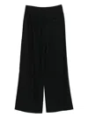 Proenza Schouler White Label Wide-leg Trousers In Black
