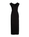 Proenza Schouler White Label Woman Maxi Dress Black Size L Cotton, Elastane In Black