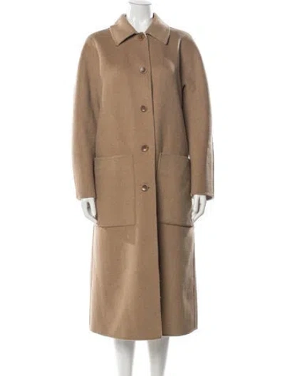Pre-owned Proenza Schouler White Label Wool Coat In Neutral