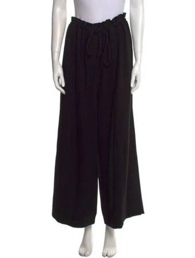 Pre-owned Proenza Schouler Wide Leg Pants In Black