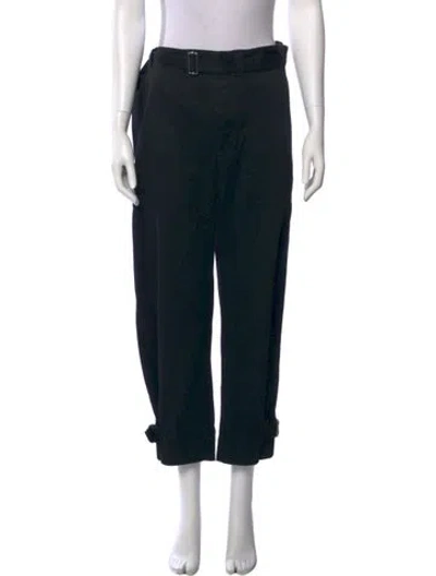 Pre-owned Proenza Schouler Wide Leg Pants In Black