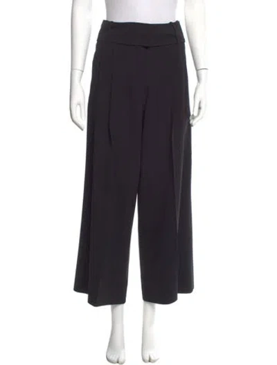 Pre-owned Proenza Schouler Wide Leg Pants In Black