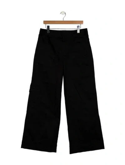 Pre-owned Proenza Schouler Wide Leg Pants In Black