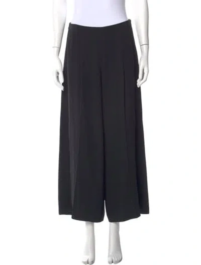 Pre-owned Proenza Schouler Wide Leg Pants In Black