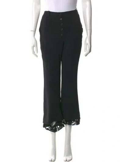 Pre-owned Proenza Schouler Wide Leg Pants In Black