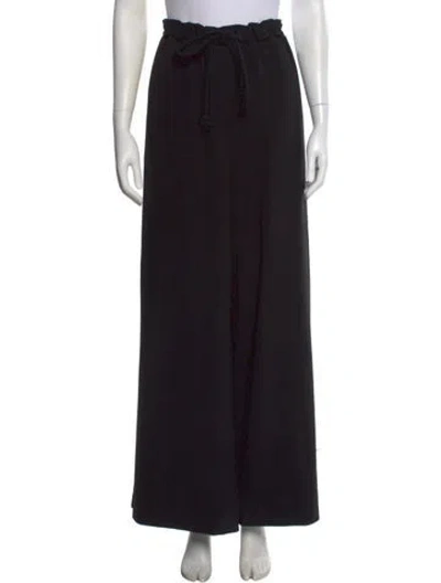 Pre-owned Proenza Schouler Wide Leg Pants In Black