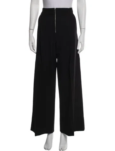 Pre-owned Proenza Schouler Wide Leg Pants In Black