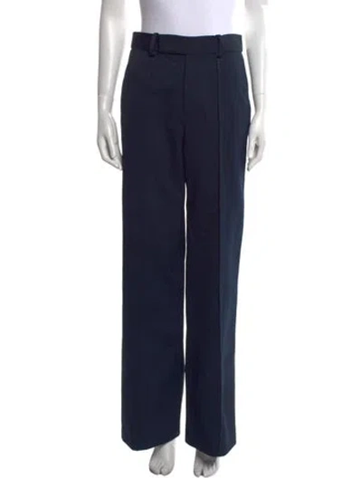 Pre-owned Proenza Schouler Wide Leg Pants In Blue