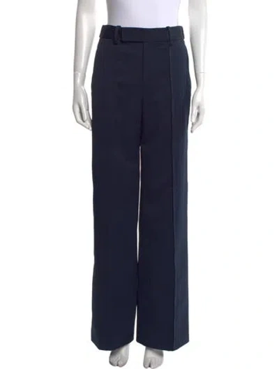 Pre-owned Proenza Schouler Wide Leg Pants In Blue