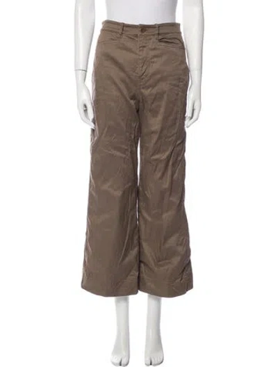 Pre-owned Proenza Schouler Wide Leg Pants In Brown