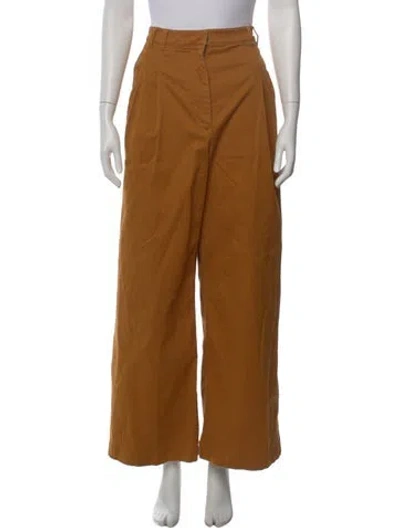 Pre-owned Proenza Schouler Wide Leg Pants In Brown