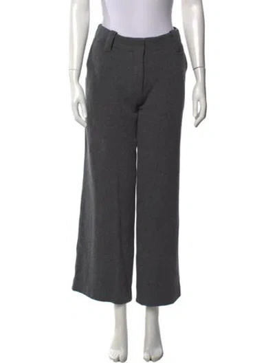 Pre-owned Proenza Schouler Wide Leg Pants In Grey