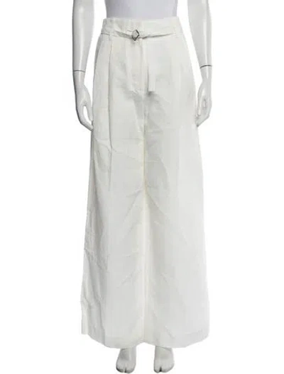Pre-owned Proenza Schouler Wide Leg Pants W/ Tags In White
