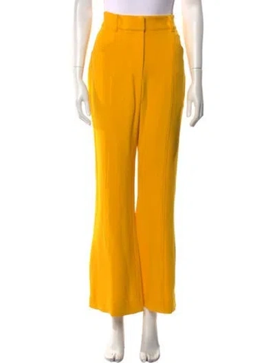 Pre-owned Proenza Schouler Wide Leg Pants In Yellow