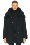 Proenza Schouler Wilder Coat In Black